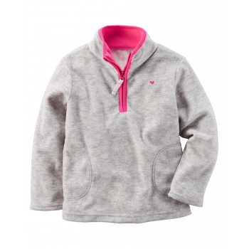 Holčičí mikina Carters Fleece Grey