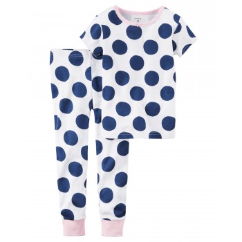 Dívčí pyžamo Carters Blue Dot