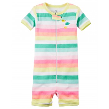 Dívčí pyžamo Carters Fit Neon Cotton