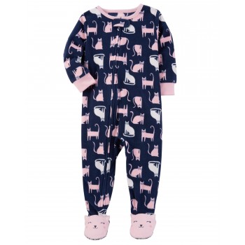 Holčičí pyžamo Carters Pink Cat