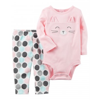 Holčičí set Carters Dot Cat