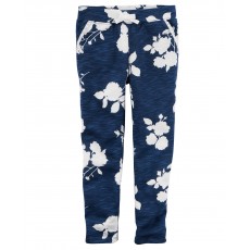 Dívčí kalhoty Carters Blue Floral