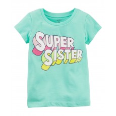 Dívčí tričko Carters Super Sister